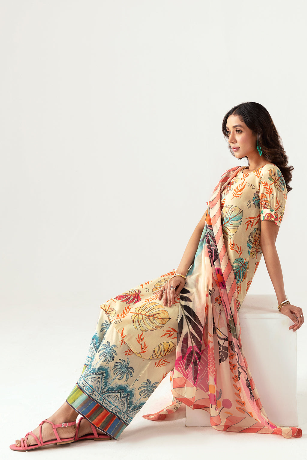 Ramsha | Pinted Lawn | RP-107