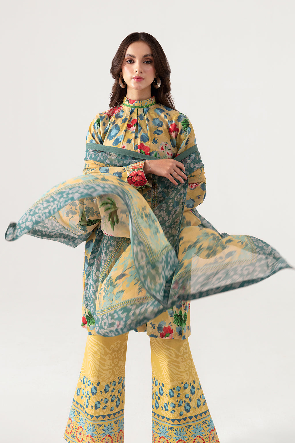 Ramsha | Pinted Lawn | RP-109
