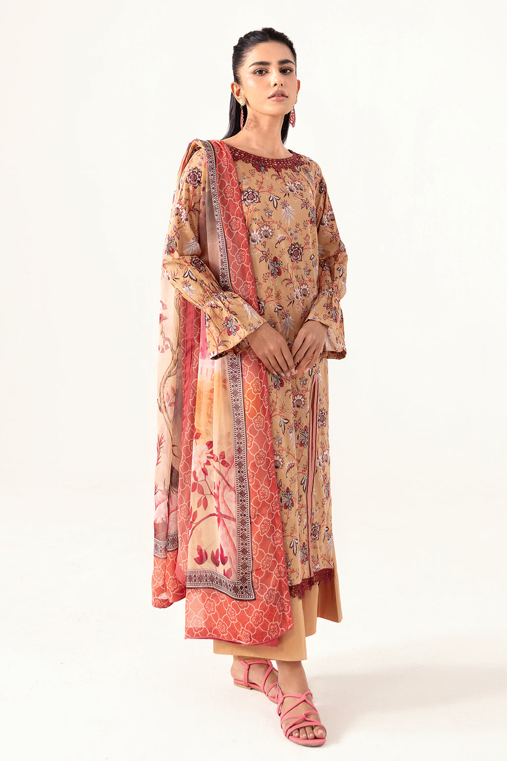 Ramsha | Pinted Lawn | RP-112