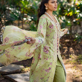 ELAF Signature Embroidered Lawn Unstitched 3Pc Suit ESL-03B CLARISSE