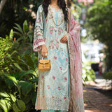 ELAF Signature Embroidered Lawn Unstitched 3Pc Suit ESL-02B PEARLY ESSENCE