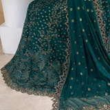 Iznik | Chinnon Chiffon | CC-47 Embroidered Chiffon