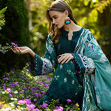 Elaf Premium | Print Chikankari 25 | ELK-07B JADE EMBRACE