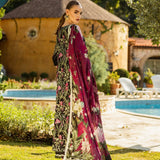 Elaf Premium | Print Chikankari 25 | ELK-08A VISTA
