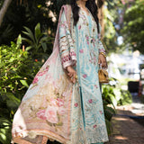 ELAF Signature Embroidered Lawn Unstitched 3Pc Suit ESL-02B PEARLY ESSENCE