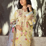 ELAF Signature Embroidered Lawn Unstitched 3Pc Suit ESL-02A PIXIE DUST