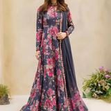 Iznik | Exclusive Lawn | SFL-12 EMBROIDERED LAWN