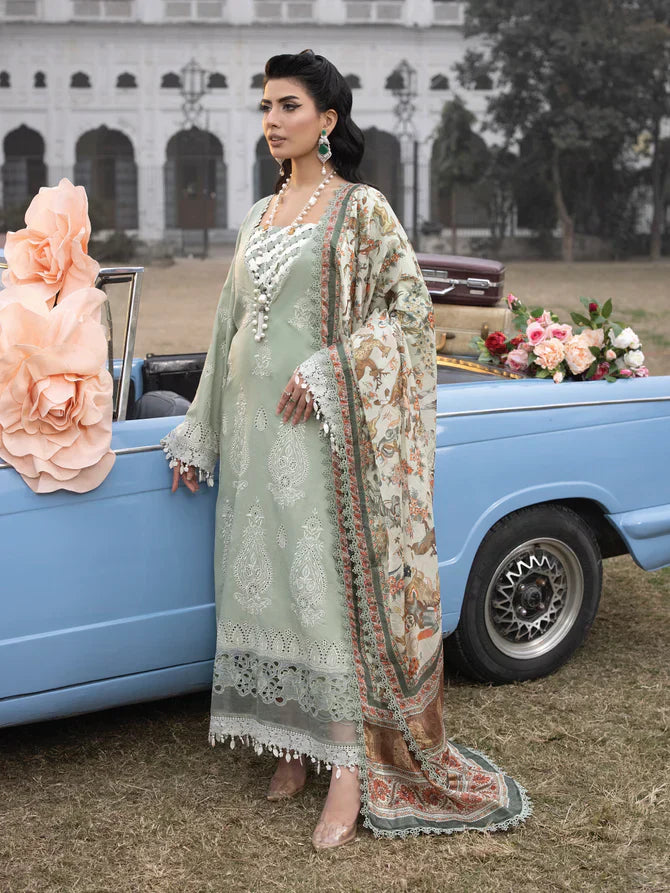 Faiza Faisal | Maya Luxury Lawn | Elena