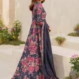 Iznik | Exclusive Lawn | SFL-12 EMBROIDERED LAWN