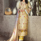 ELAF Signature Embroidered Lawn Unstitched 3Pc Suit ESL-02A PIXIE DUST