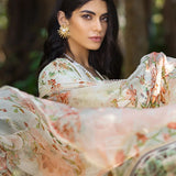 ELAF Signature Embroidered Lawn Unstitched 3Pc Suit ESL-03A ANGELS BREATH