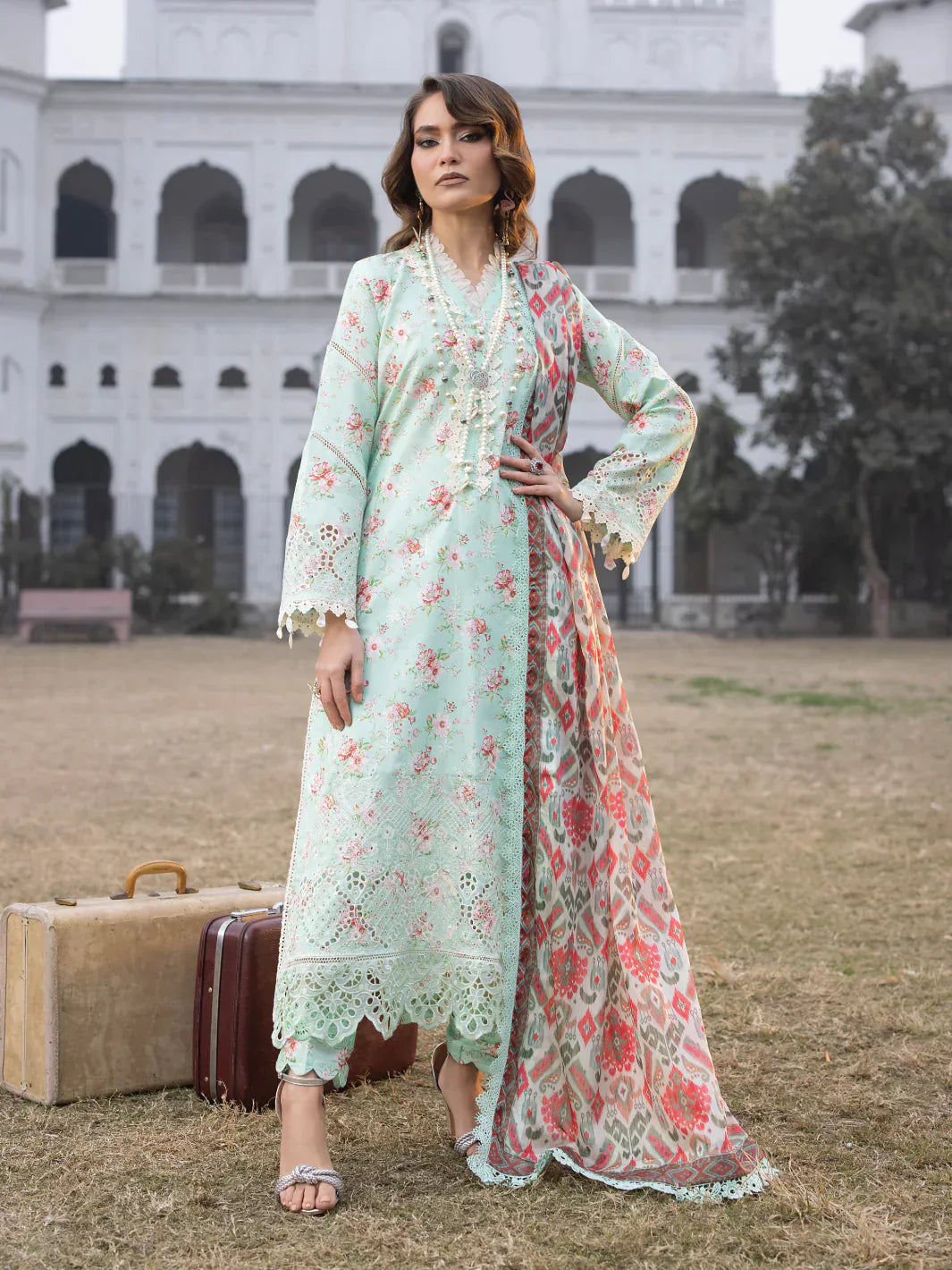 Faiza Faisal | Maya Luxury Lawn | Julia