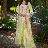 ELAF Signature Embroidered Lawn Unstitched 3Pc Suit ESL-03B CLARISSE