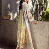 ELAF Signature Embroidered Lawn Unstitched 3Pc Suit ESL-02A PIXIE DUST