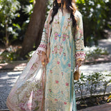 ELAF Signature Embroidered Lawn Unstitched 3Pc Suit ESL-02B PEARLY ESSENCE