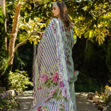 Elaf Premium | Print Chikankari 25 | ELK-03A FLOREALE