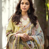 ELAF Signature Embroidered Lawn Unstitched 3Pc Suit ESL-02A PIXIE DUST
