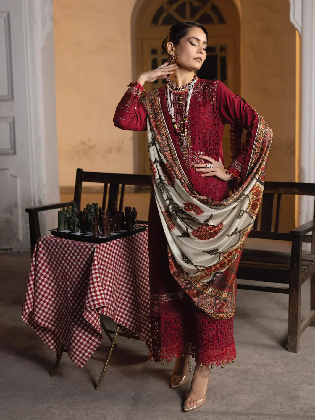 Faiza Faisal | Maya Luxury Lawn | Elif