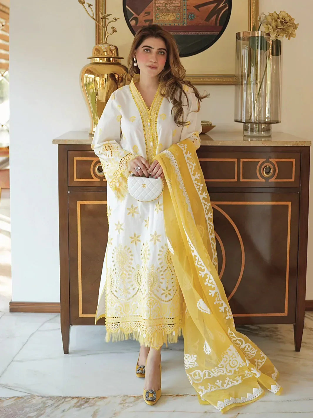 Faiza Faisal | Maya Luxury Lawn | Ceren