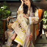 ELAF Signature Embroidered Lawn Unstitched 3Pc Suit ESL-02A PIXIE DUST