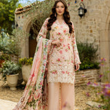 Elaf Premium | Print Chikankari 25 | ELK-04B TRUE LOVE