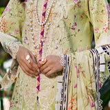 ELAF Signature Embroidered Lawn Unstitched 3Pc Suit ESL-03B CLARISSE