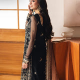 Asim Jofa | Heeriye | AJHE-05 EMBROIDERED NET 3 PCS