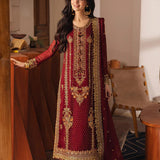 Asim Jofa | Heeriye | AJHE-02 EMBROIDERED CHIFFON 3 PCS