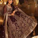 Shehnai by Asim Jofa Embroidered Chiffon Unstitched 3Pc Suit AJSH-02