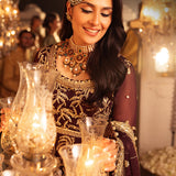 Shehnai by Asim Jofa Embroidered Chiffon Unstitched 3Pc Suit AJSH-02
