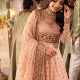Shehnai by Asim Jofa Embroidered Chiffon Unstitched 3Pc Suit AJSH-15