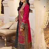 Shehnai by Asim Jofa Embroidered Chiffon Unstitched 3Pc Suit AJSH-19