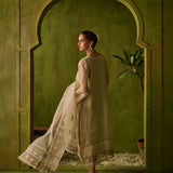 Dhanak | Festive Formals | SS24DU-3194 BEIGE 3Pcs