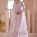 Ayzel Luminara Embroidered Organza 3Pc Suit AWF-06 CORA
