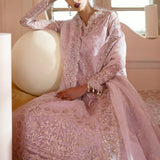 Ayzel Luminara Embroidered Organza 3Pc Suit AWF-06 CORA