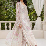 Maria b 3 Piece Unstitched Embroidered Chiffon Suit | MPC-25-101 