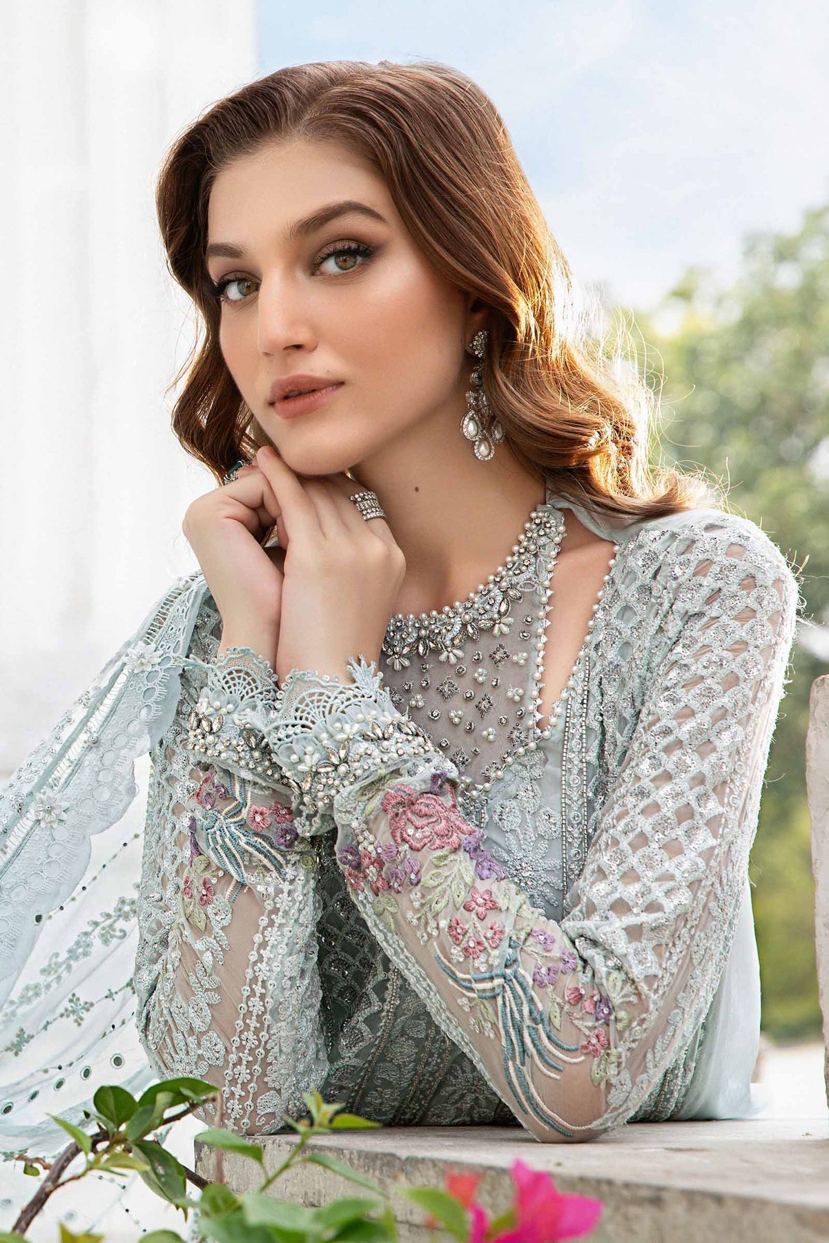 Maria B | Chiffon Formals 24 | Chiffon Suit | MPC-24-103