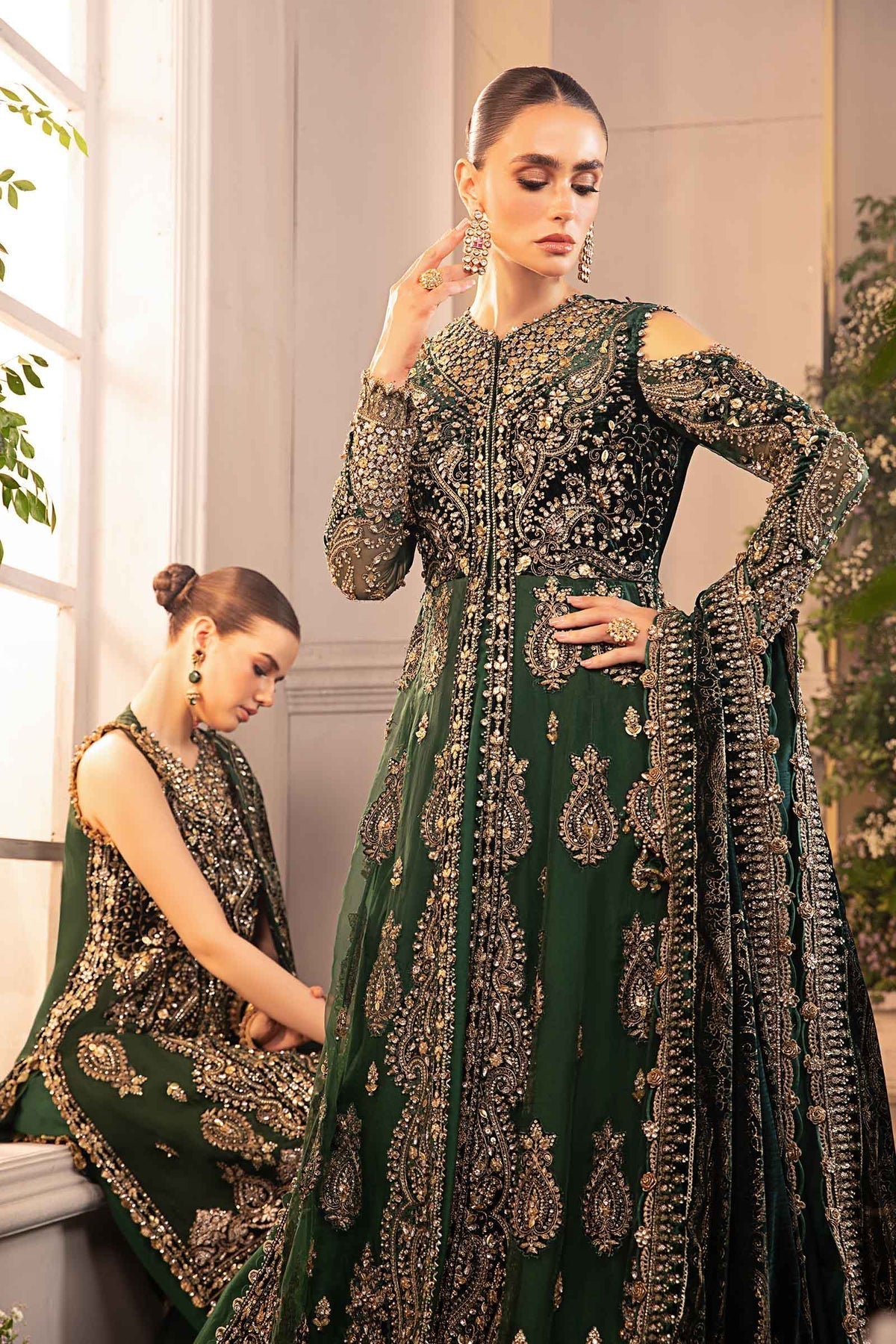 Maria B | Embroidered Formals 24 | Organza Suit | BD-2904