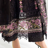 Maria B 3 Piece Embroidered Chiffon Suit | MPC-25-104 