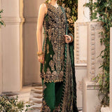 Maria B | Embroidered Formals 24 | Organza Suit | BD-2904