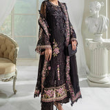Maria B 3 Piece Embroidered Chiffon Suit | MPC-25-104 