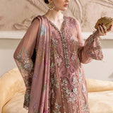 Maria B 3 Piece Embroidered Chiffon Suit | MPC-25-105 