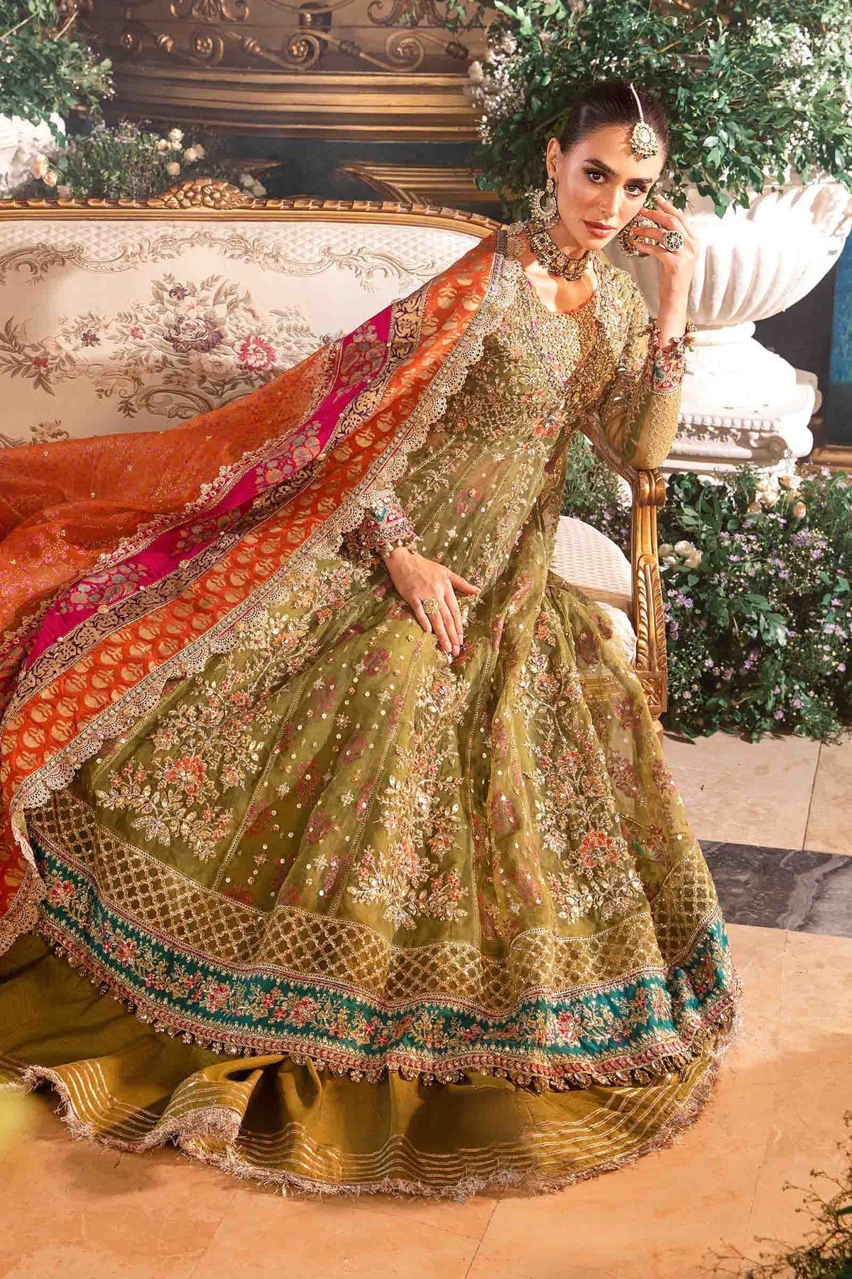 Maria B | Embroidered Formals 24 | Organza Suit | BD-2906