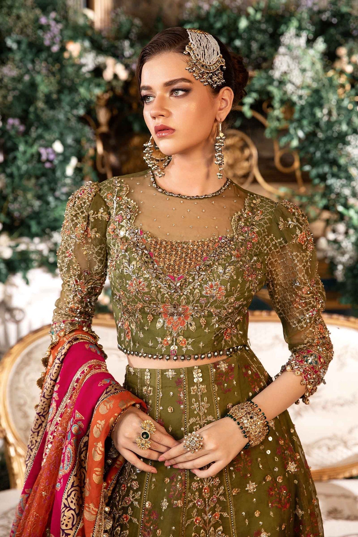 Maria B | Embroidered Formals 24 | Organza Suit | BD-2906