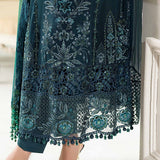 Maria B 3 Piece Embroidered Chiffon Suit | MPC-25-106 
