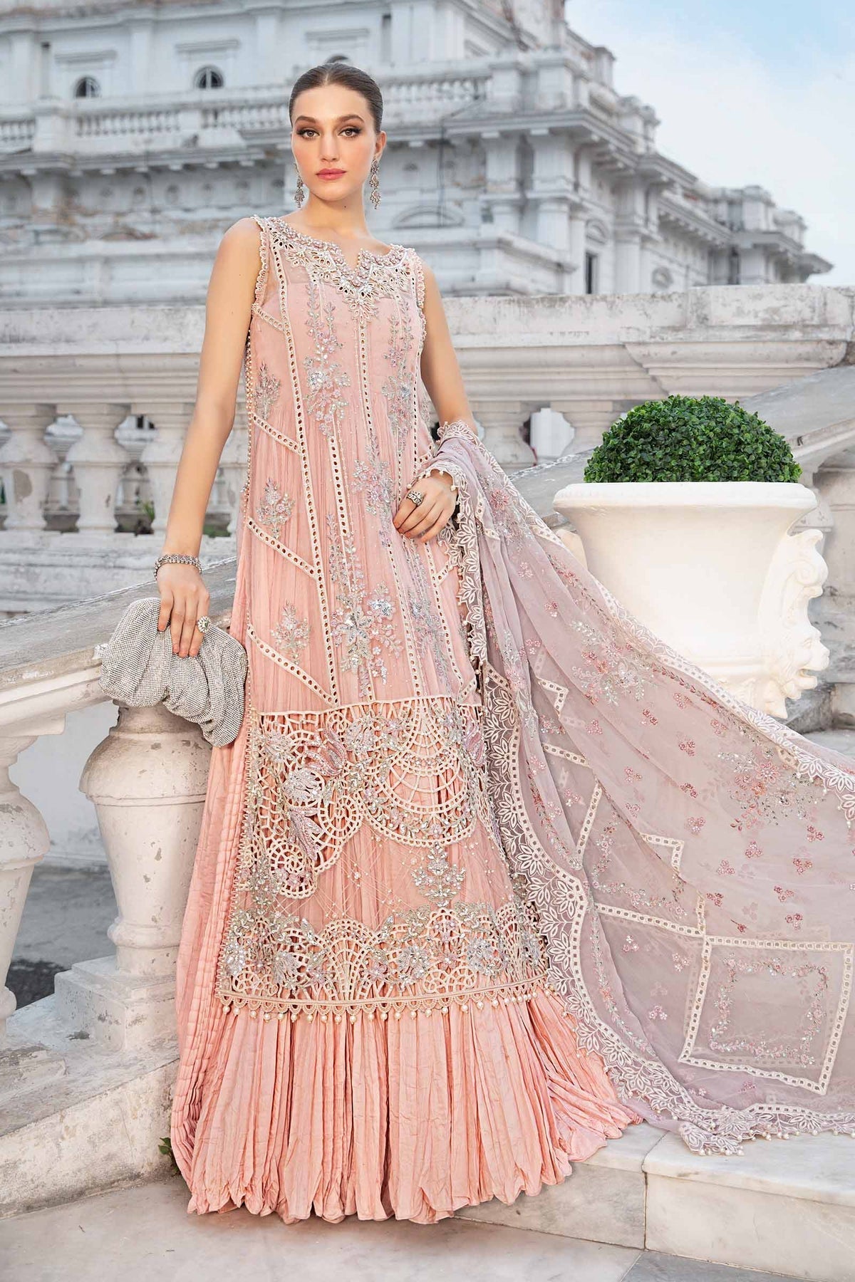 Maria B | Chiffon Formals 24 | Chiffon Suit | MPC-24-106
