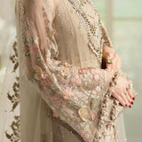 Maria B 3 Piece Embroidered Chiffon Suit | MPC-25-107 