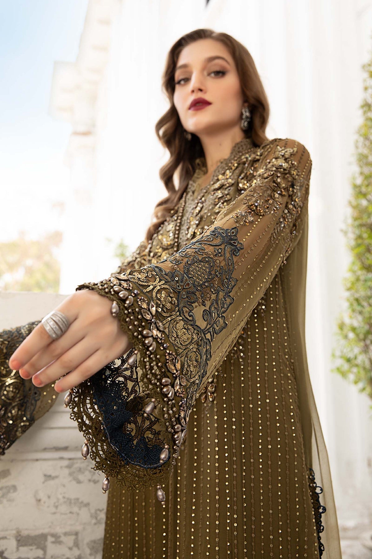 Maria B | Chiffon Formals 24 | Chiffon Suit | MPC-24-108