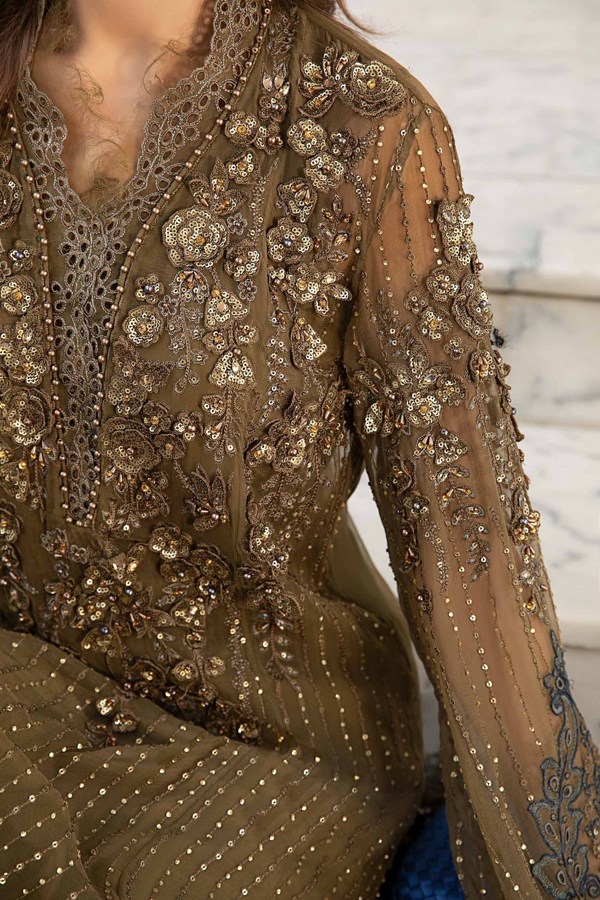 Maria B | Chiffon Formals 24 | Chiffon Suit | MPC-24-108