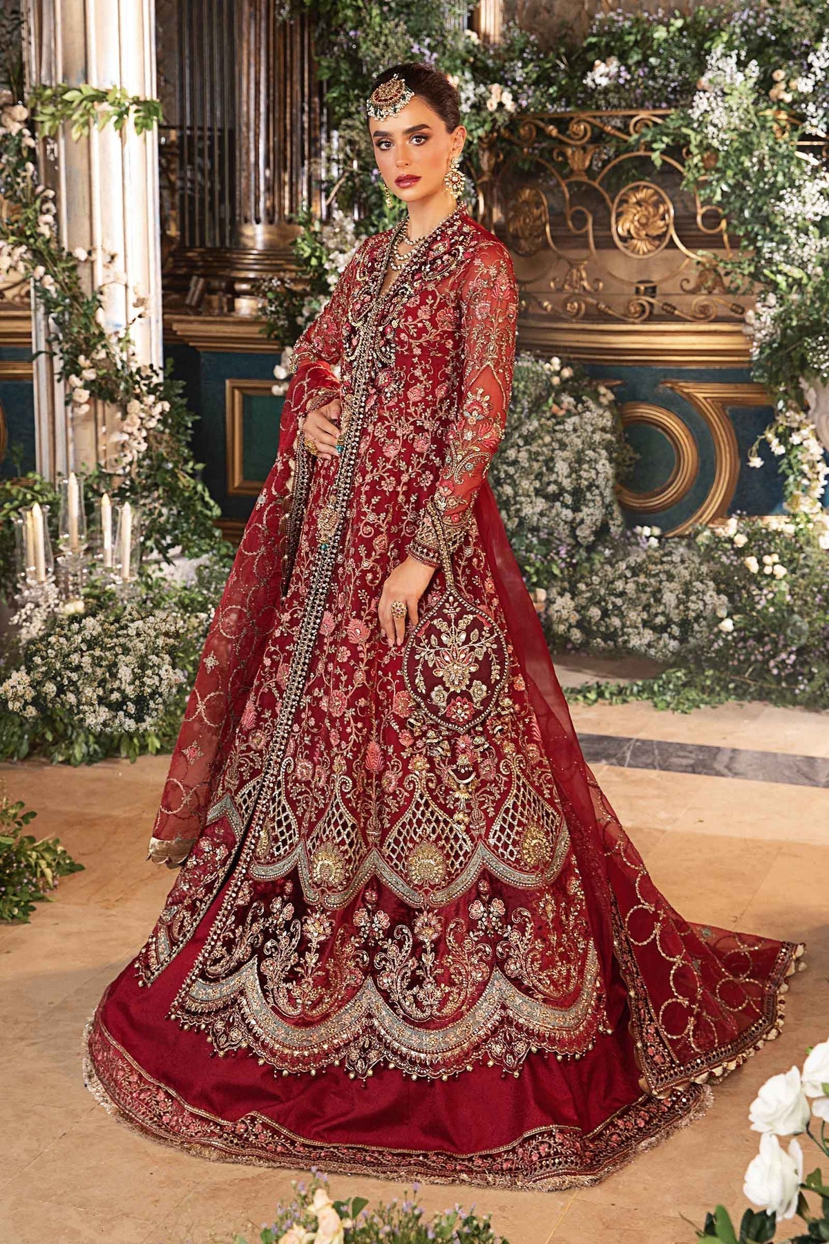 Maria B | Embroidered Formals 24 | Organza Suit | BD-2908